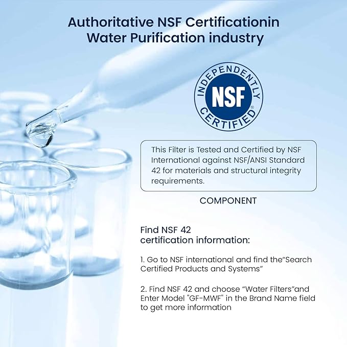 GLACIER FRESH Replacement for MWF Refrigerator Water Filters, SmartWater MWFP - Image 8