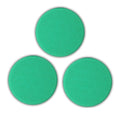Venzo 6 Inch Green Heavy Cut Pads, Heavy Cutting Sponge Pads by VENZO
