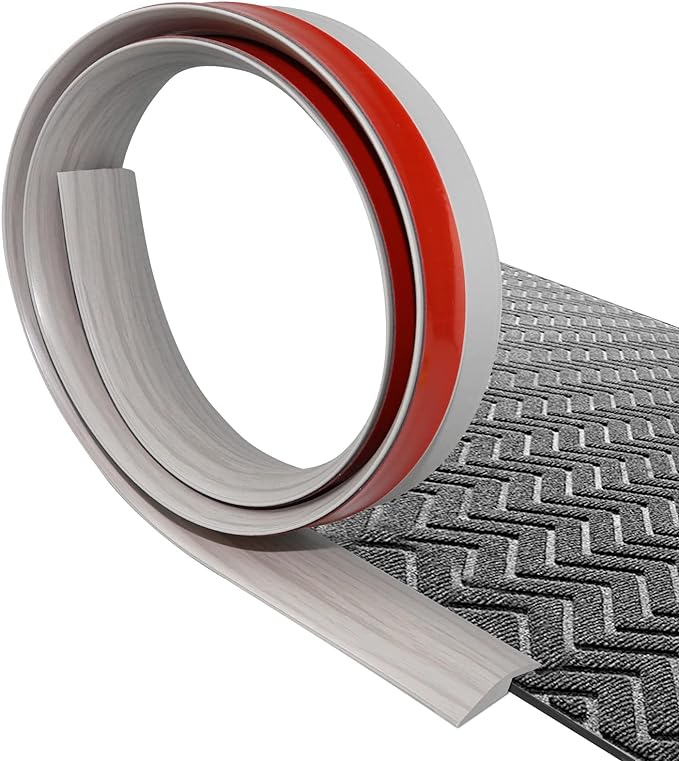 Floor Transition Strip Self Adhesive Carpet & Flooring Transitions Edging Trim by FONUNO