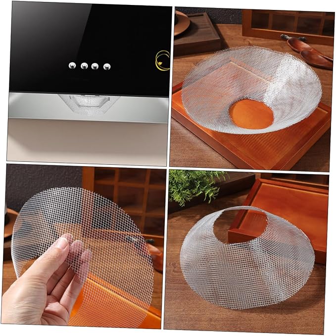 Luxshiny 15pcs Range Hood Accessories Vent Filters Range Hood Oil Net Grease - Image 5