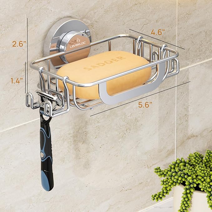 LEVERLOC Bar Soap Holder Dish - Image 9