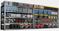 68" W Garage Shelving Heavy Duty, 5 Tier Garage Shelves, Adjustable Storage by PMKES