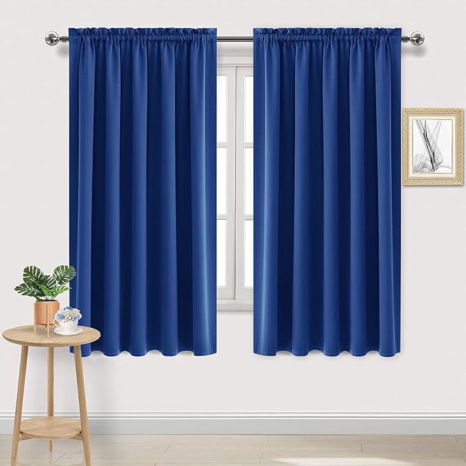 DWCN Blackout Curtains for Bedroom – Rod Pocket Thermal Insulated Noise by DWCN