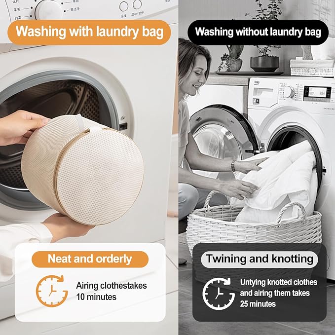6PCS Laundry Bag For Washing Machines, Specialized For Washing Underwear And - Image 6