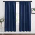 RYB HOME Curtains for Bedroom 72 inches Long, W 34 x L 72, 2 Panels by RYBHOME