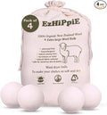 Ezhippie Quality Wool Dryer Balls by EzHiPpiE
