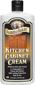 Parker and Bailey Kitchen Cabinet Cream-Wood Cleaner-Grease Remover 16 oz by ParkerBailey