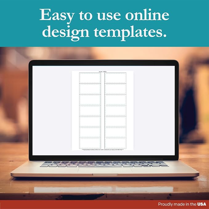 Premium Label Supply White Sticker Bottle Labels – 3" x 1.5" – Laser/Inkjet - Image 3