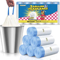 2 Gallon Trash Bags Drawstring 0.96 Mil by TFORING%C2%AE