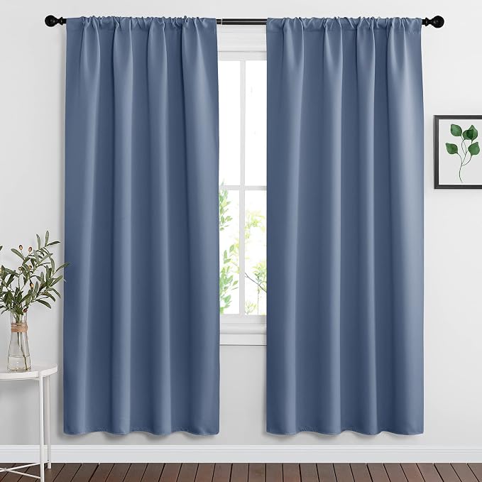 RYB HOME Bedroom Blackout Curtains by RYBHOME