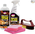 Quick N Brite Fireplace Cleaning Kit – Includes 24 oz Fireplace Glass Cleaner by QuickNBrite
