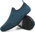 QZKDM Lightweight Slip on Grip Indoor House Slippers Barefoot Non Slip Home by QZKDM