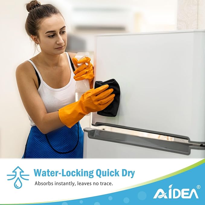 AIDEA Microfiber Cleaning Cloth-24PK, Soft Microfiber Towels - Image 6