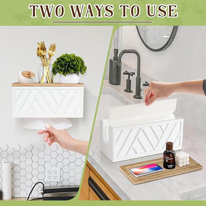 Paper Towel Dispenser Wall Mount, Paper Towel Holder Wall Mounted - Image 4