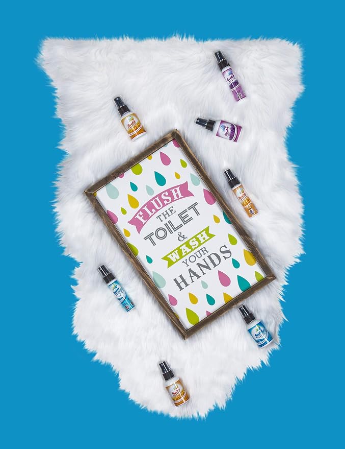 Flushie Pre-Toilet Sprays for Poop Travel Size Toiletries Bathroom Spray for - Image 5