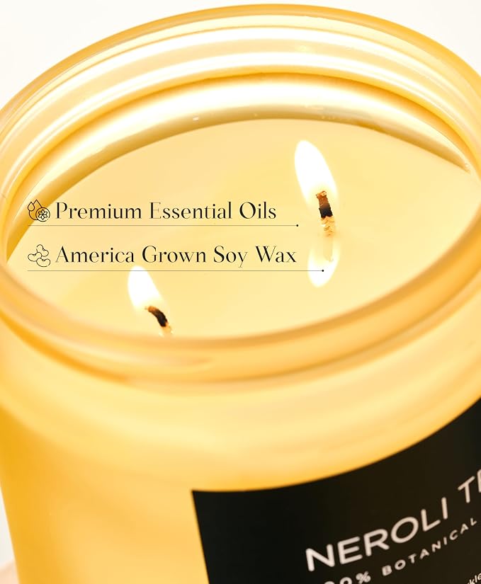 M&SENSE Neroli Tea Scented Candle - Image 4