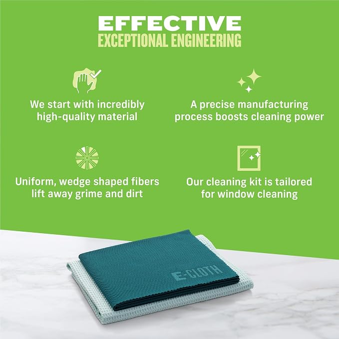 E-Cloth Microfiber Cleaning Cloth Glass Kit - Image 7