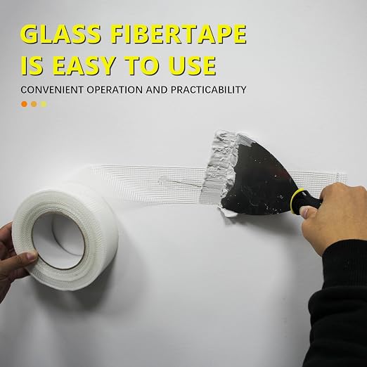 20" 100 Feet Drywall Joint Tape, Self-Adhesive Encrypted Fiberglass Drywall - Image 4