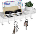 Key Holder for Wall – Decorative Stainless Steel Key Hanger by Lwenki