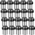 Chumia 20 Pcs Door Stopper Mounted Floor Stops Stainless Steel Cylindrical by Chumia