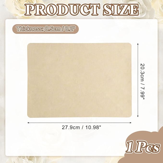 PATIKIL Linen Repair Patch, 8 x 11 Inch Self-Adhesive Linen Fabric Repair - Image 2