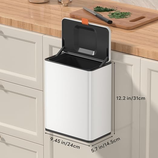 Mbillion Kitchen Compost Bin Hanging Trash Can - Image 5