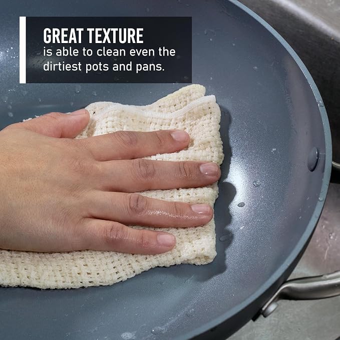 Old Fashion 100% Cotton Dishcloths - Image 3