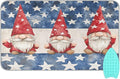 Three July 4th Gnomes Stars Ironing Mat by Tatenale