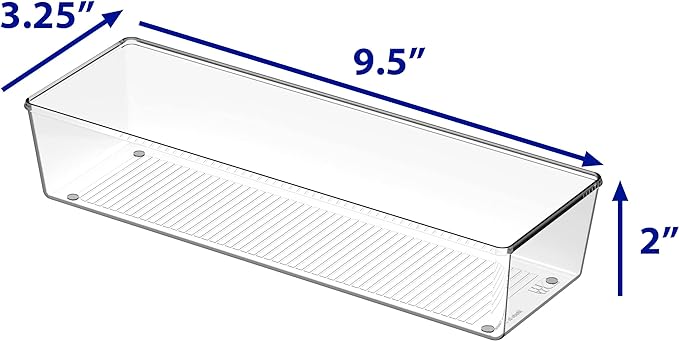Simple Houseware Clear Drawer Organizer - Image 5