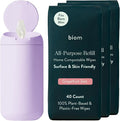Biom Mini Dispenser + All-Purpose Wipes Starter Kit by biom