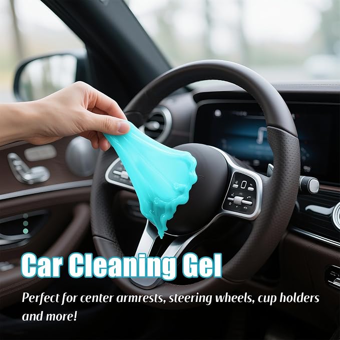 ASFSKY Car Cleaning Gel Cleaning Putty Universal Dust Cleaning Car Interior - Image 9