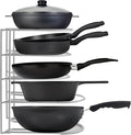 Heavy-Duty Pots and Pans Organizer | 5-Tier Cookware & Lid Storage Rack | by Extreme+Matters