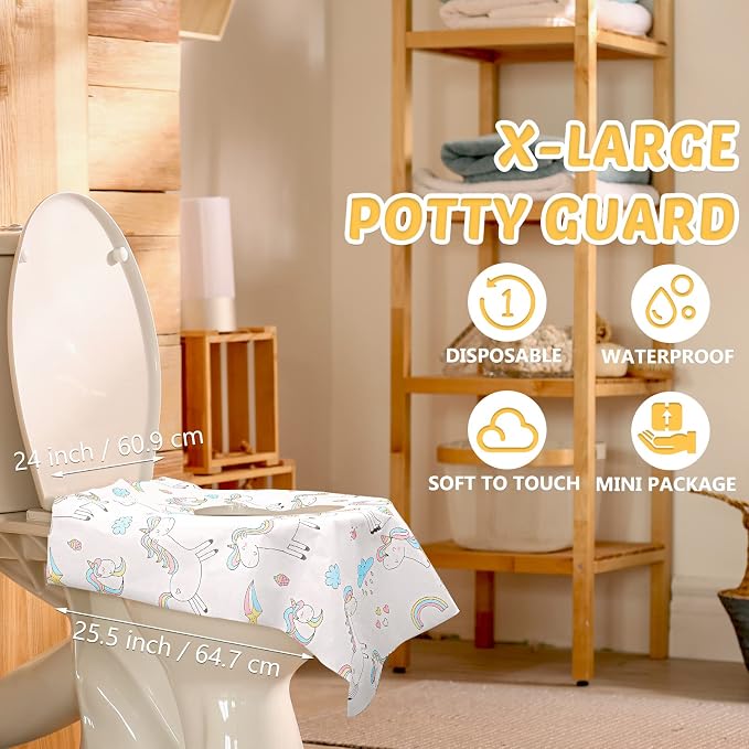 Mimorou 40 Pcs Toilet Seat Covers Disposable - Image 2