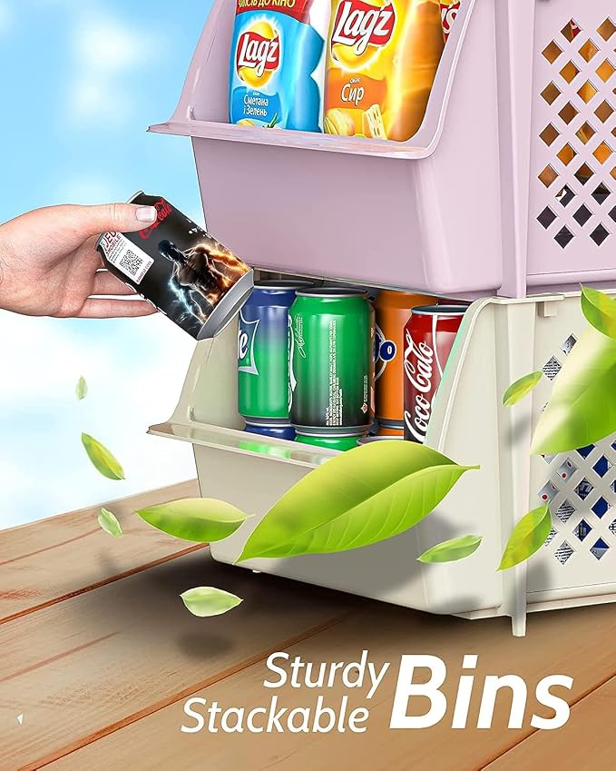 Skywin Plastic Stacking Bins Open Front - Image 4