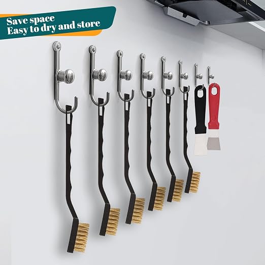 48 Pcs Mini Brass Brush Set, Brass Scratch Brush - Image 4