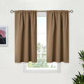 BGment Taupe Blackout Curtains 45 Inches Length by BGment