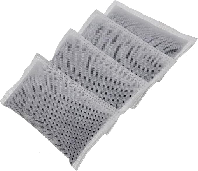 4 Pack Activated Charcoal Odor Absorbing Filter Refill Deodorizer Compatible - Image 3