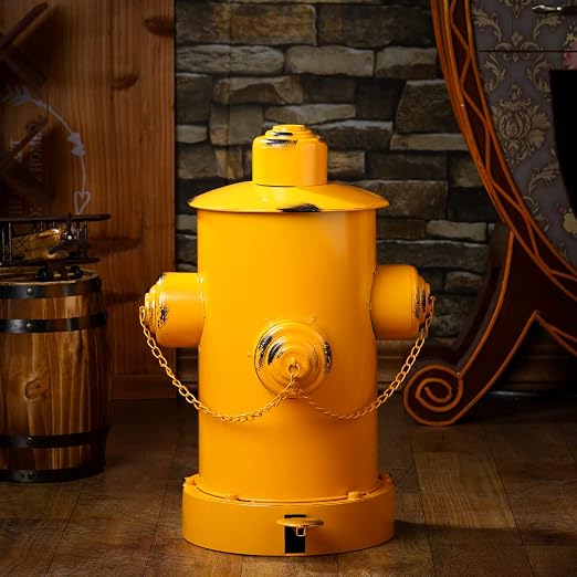 Hoolerry Fire Hydrant Trash Can Retro Creative Garbage Can - Image 5