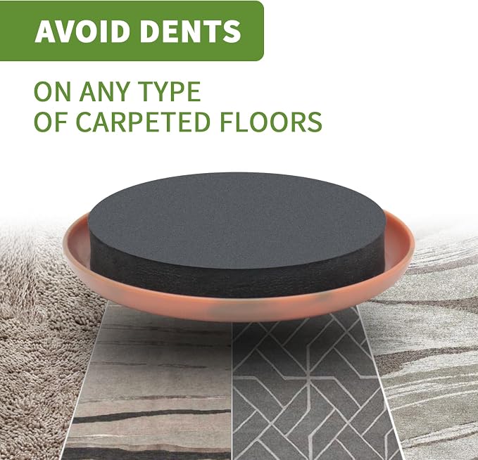 Furniture Sliders for Carpet 8 PCS - Image 5