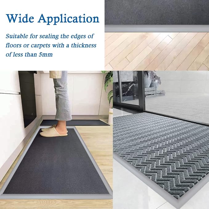 Floor Transition Strip Self Adhesive Carpet & Flooring Transitions Edging Trim - Image 7