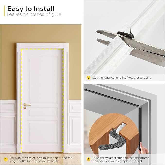 Weather Stripping Door Seal Strip - Image 5