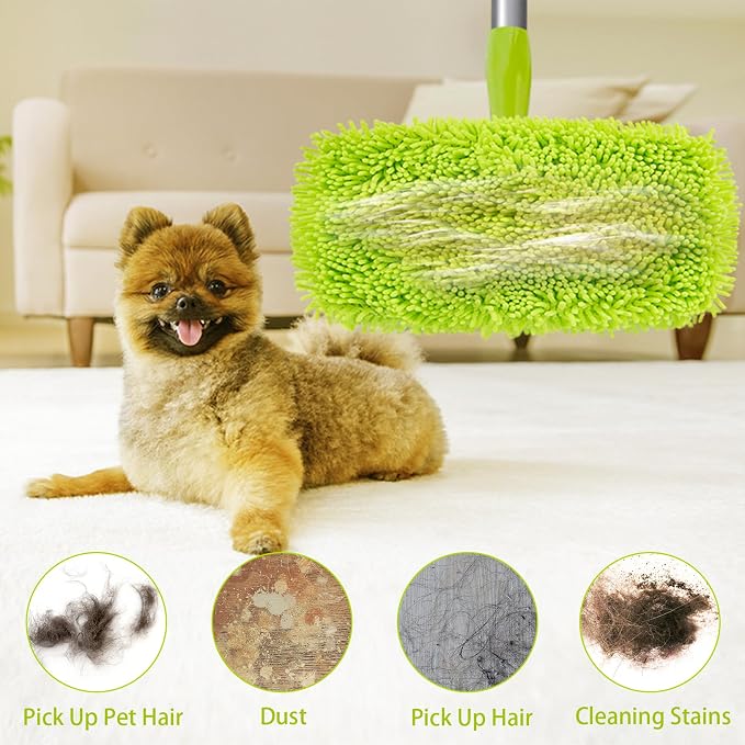Reusable Dry Sweeping Cloths Microfiber Wet Mop Pads Compatible - Image 7