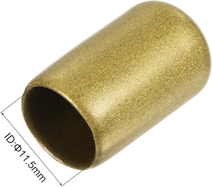 uxcell 20pcs Rubber End Caps 11.5mm ID Vinyl Round Tube Bolt Cap Cover Thread - Image 3