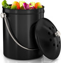 Utopia Kitchen Compost Bin for Kitchen Countertop, 1 Gallon Compost Bucket for by UTOPIAKITCHEN