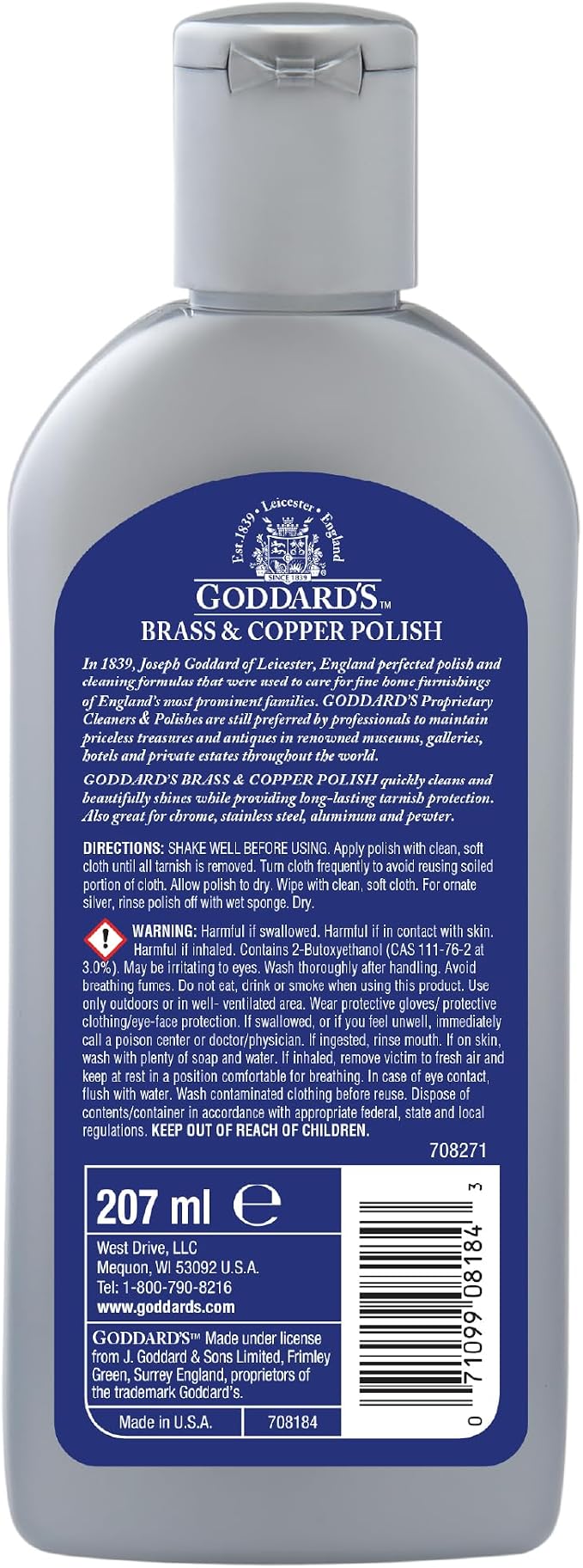 Goddard’s Copper & Brass Polish, Copper Cleaner & Brass Cleaner - Image 8