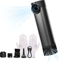 VSGO Electric Compressed Air Duster, Portable Cordless Handheld Air Blower by VSGO