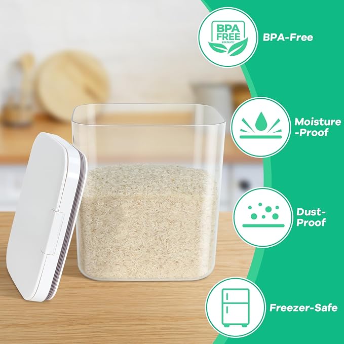 Flour Sugar Storage Containers, Kitchen Organizers and Storage - Image 5