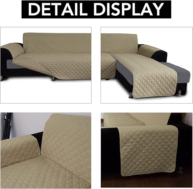 Easy-Going Sofa Slipcover L Shape Sofa Cover Sectional Couch Cover Furniture - Image 3
