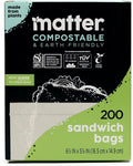 Matter Compostable Sandwich Bags by Matter