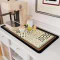 AMOAMI Coffee Mat Hide Stain Rubber Backed Absorbent Dish Drying Mat by AMOAMI